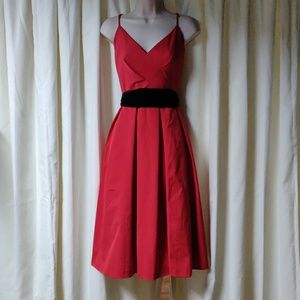 J Crew red dress size 12